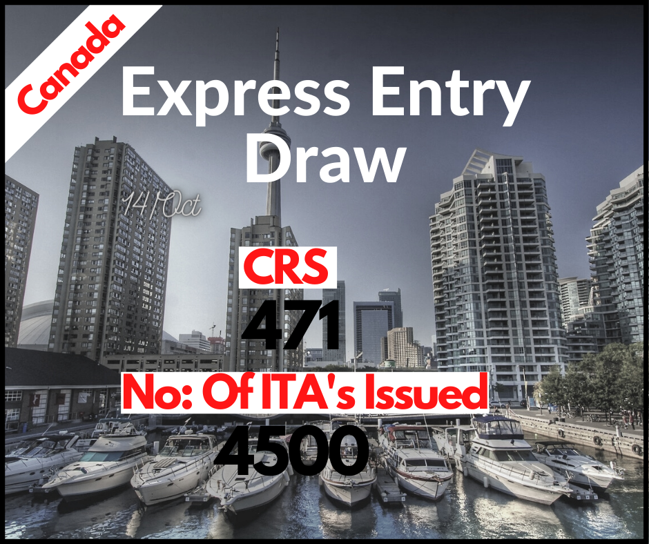 Canada invites 4,500 express entry applicants to apply for permanent residence