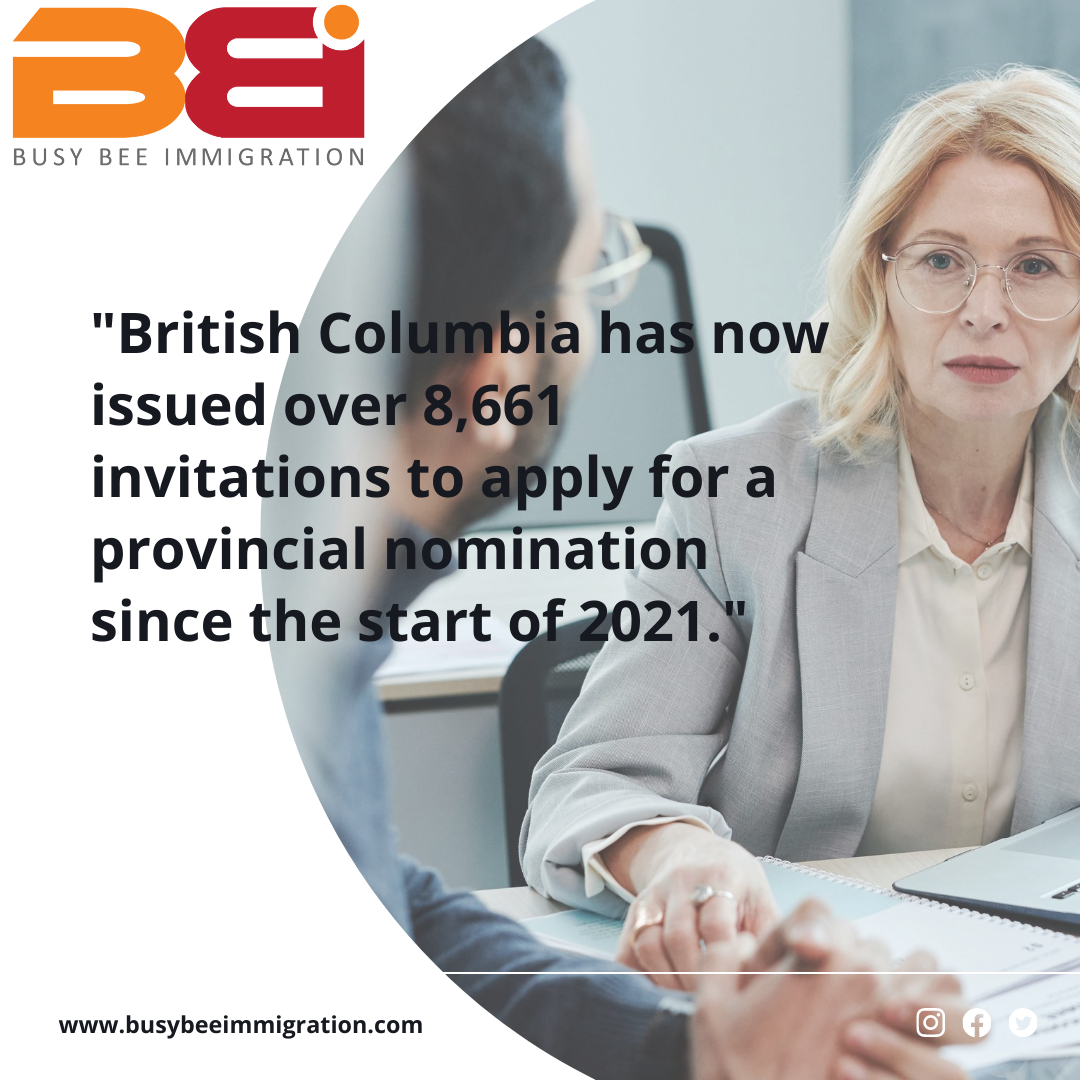 British Columbia invited tech workers to apply for a provincial nomination