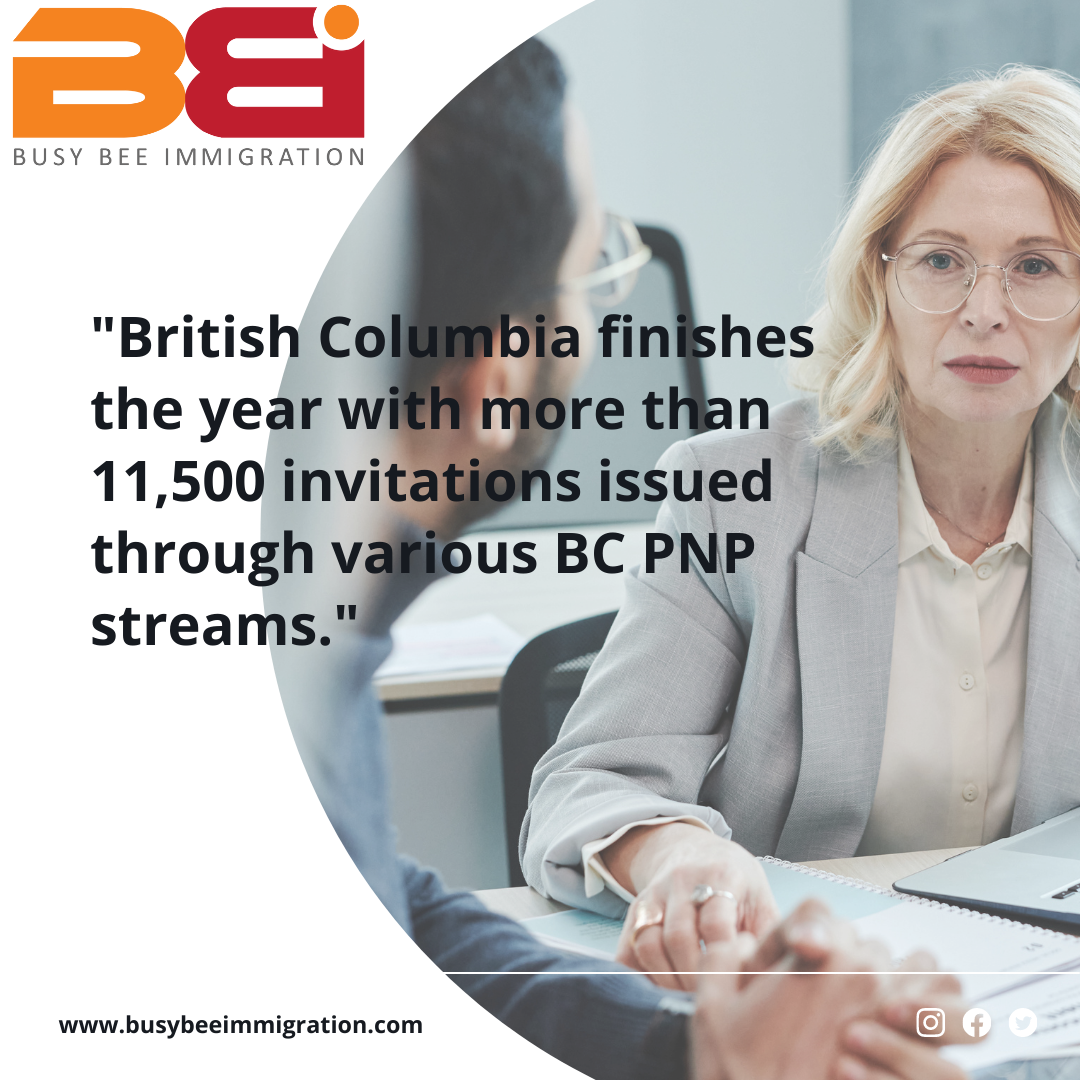 British Columbia invites 243 in latest PNP draws